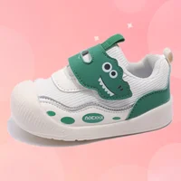 Baby Children Toddler Shoes Gray Lightweight Breathable Boys Girls Sports Functional Shoes Green Kid Baby Single Shoes Sandals 1