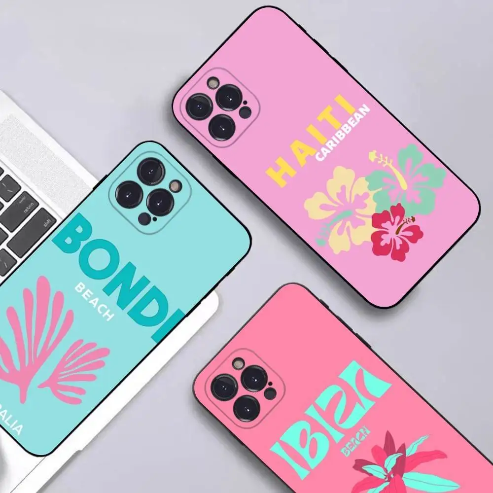 Tropical Oasis TPU Soft Phone Case