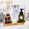 1pcs/2pcs/3Pcs Bamboo Serving Tray Bathroom Organizer Decorative Multi Use Bathroom Counter Tray with Edges Bamboo Vanity 3