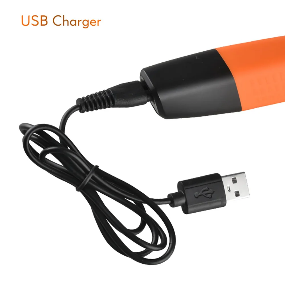 케메이 안전 면도기 남녀공용 전기면도기 원블레이드 USB 충전식 수염 및 콧수염 트리머