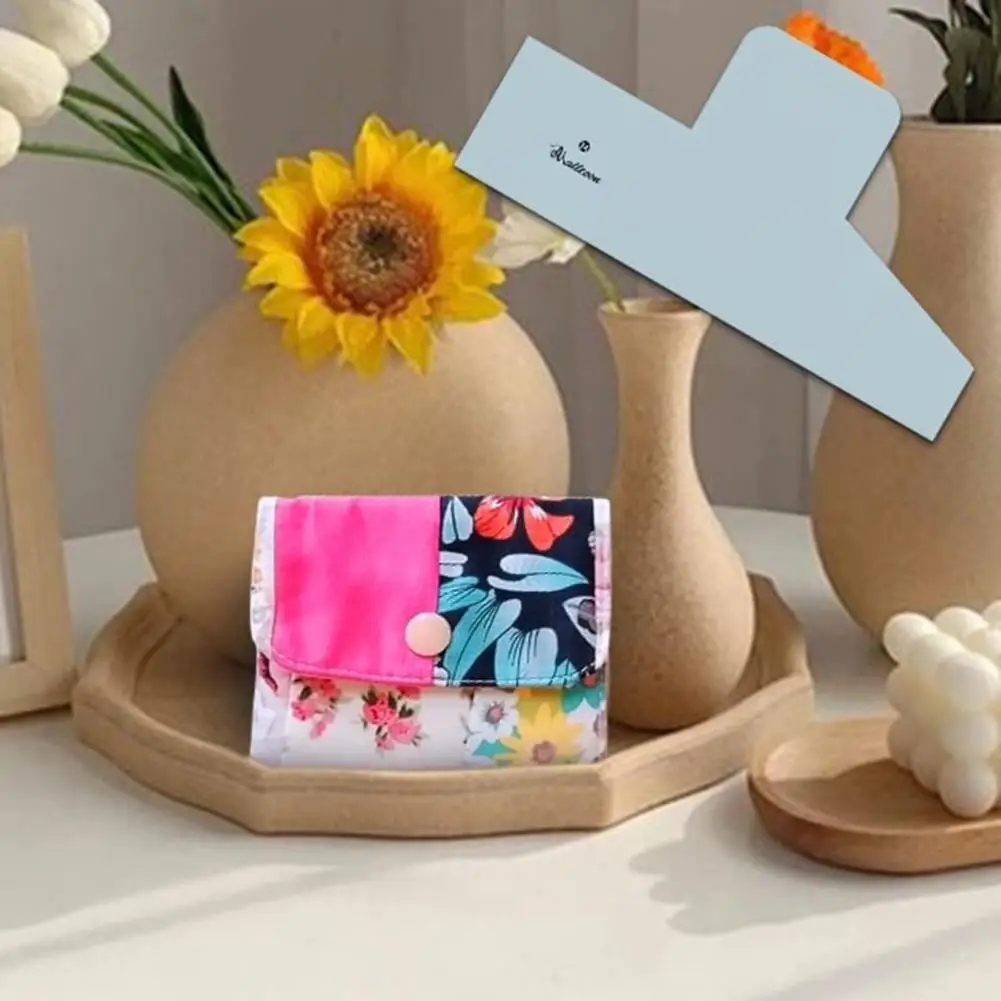 5/7/9 Inches Acrylic Wallet Ruler Template DIY Handcraft Ruler Wallets Making Tool Gift For Handcrafting Enthusiasts Hand Craft