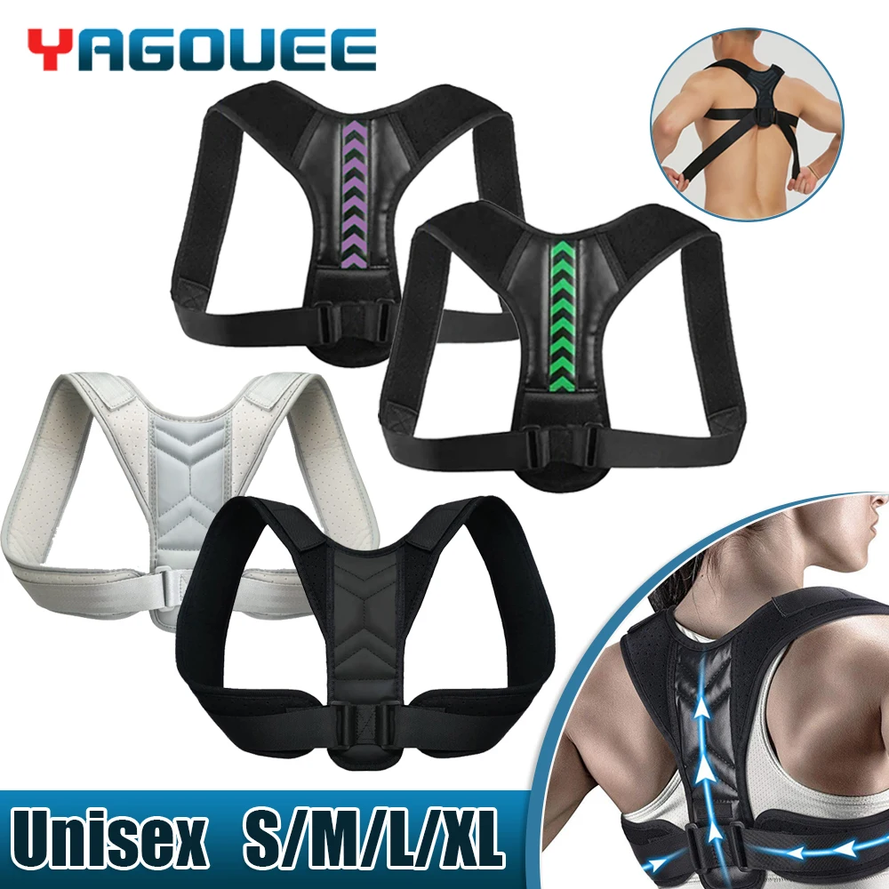 Back Posture Corrector Adjustable Neck Brace Training Equipment For Man Woman Postura Shoulder Back Support Correction Belt