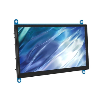 라즈베리 파이 터치 스크린 모니터 7 인치 HDMI 스크린 디스플레이, 1024x600, AIDA Ras Pi 4 3B + 3B 2B BB, 블랙, 바나나 파이