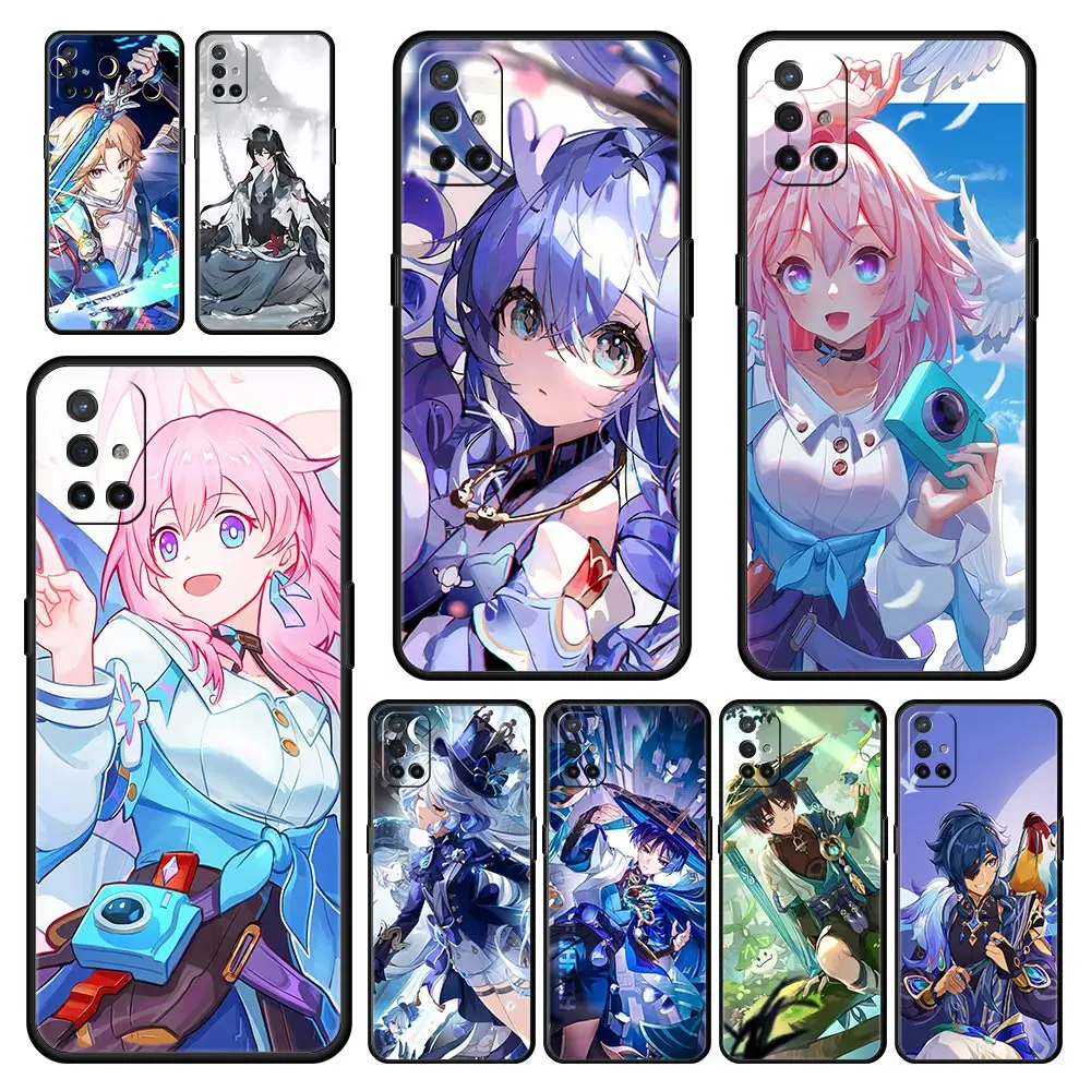 Genshin Impact & Honkai Star Rail Themed Phone Case Cover
