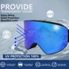 BRAND Winter Sports Ski Goggles UV400 Protection Ski Mask Male Female Anti-Fog Big Face Snow Glasses Skiing Snowboard Eyewear 4
