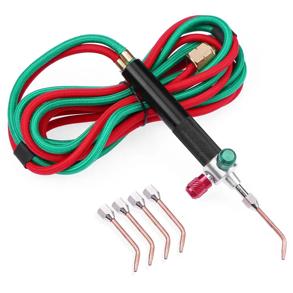 Mini Gas Little Torch Welding Soldering Kit Oxygen Acetylene Gun for Welding Platinum Metal Stainless Steel Tool gas torch welding torch