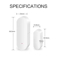 Zigbee Smart Door Window Sensor Open/Closed Detectors EWeLink App Control Security Alarm Work With Alexa Google Home 6