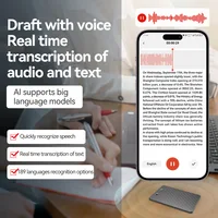 New AI ChatGPT-4 Intelligent Translation Voice Recorder Audio App Phone Call Record Transcribe Summarize Language Sound Device - Image 3