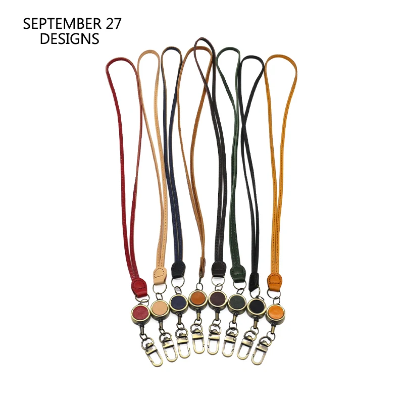 Handmade-Cowhide-Rope-Mobile-Phone-Neck-Hanging-Lanyard-Genuine-Leather ...