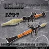 1:1 PRG - 7 Bazooka Cosplay Weapon Paper Model RPG DIY Handmade 3D Paper Gun Toy 2
