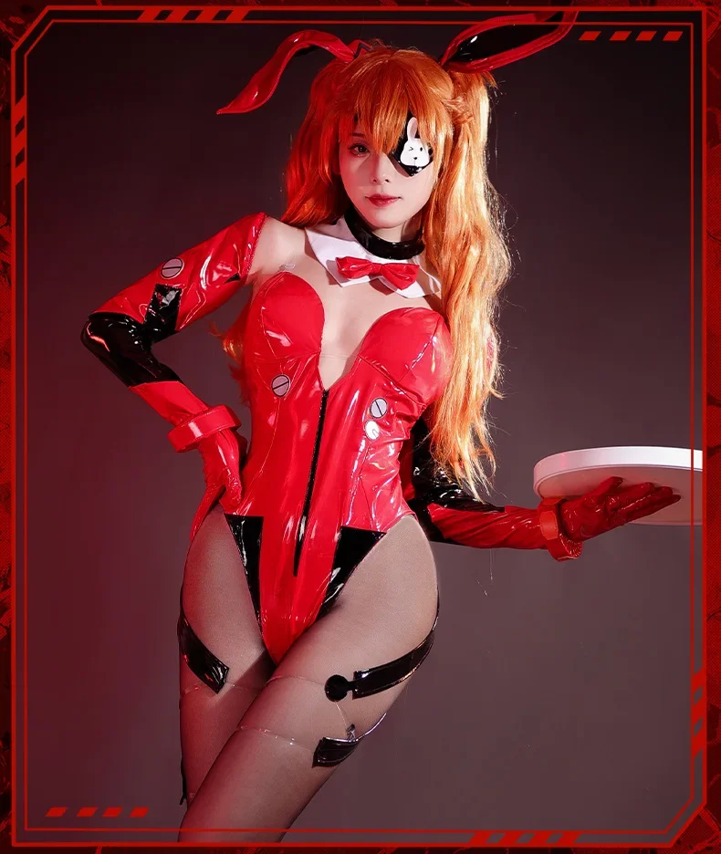 Neon Genesis Evangelion: Asuka Langley Soryu | Pilot Suit Cosplay Costume 27 Neon Genesis Evangelion Asuka Langley Soryu Pilot Suit Cosplay Costume