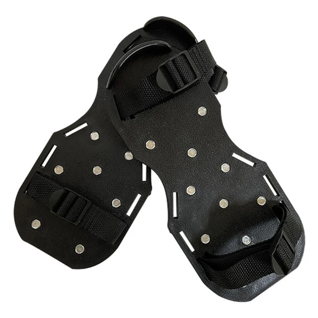 Spike Sandals for Aerating Lawn Effectively Aerating Soil for Plants Health Grass Spikes Tools Black/ Green 157A 4
