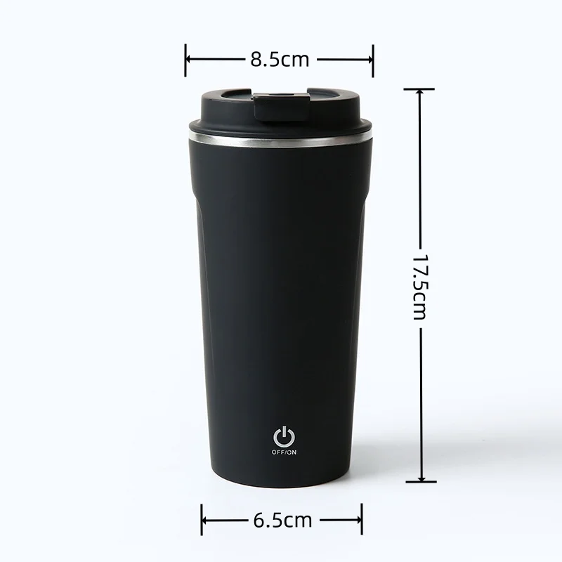 Electric Magnetic Automatic Mixing Cup USB Rechargeable Household Waterproof Bottle 400ML Milk Coffee Blender Self Mixing Mug 6