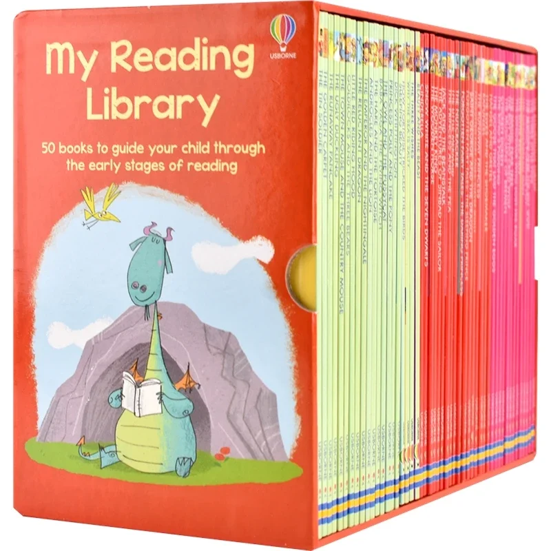 

50 книг/партия, детские книги для чтения