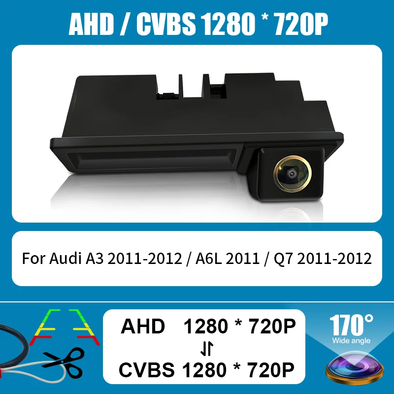 170° HD Backup Camera - Waterproof Rear View For Audi & VW Models
