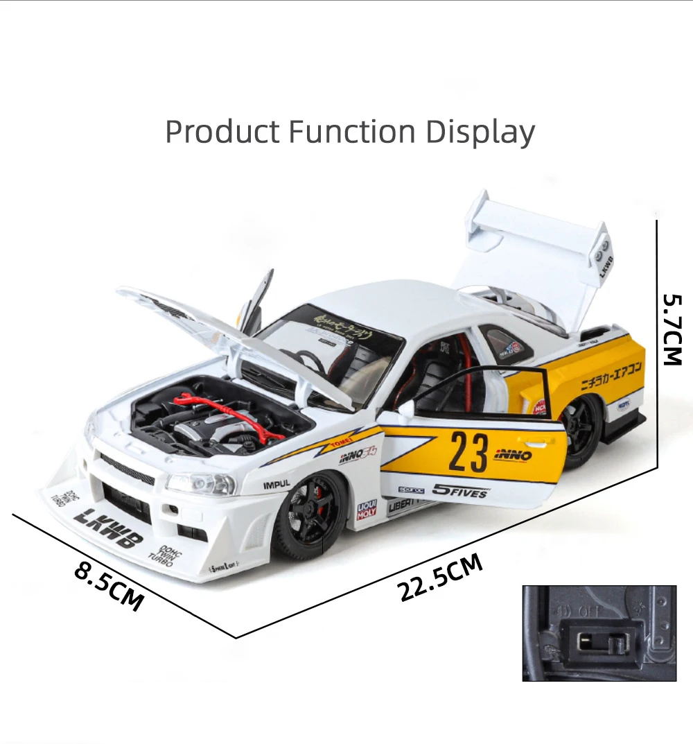 ミニカー 1/43 Nissan Silvia S15 & skyline ER34 $_57.JPG?set_id=880000500F