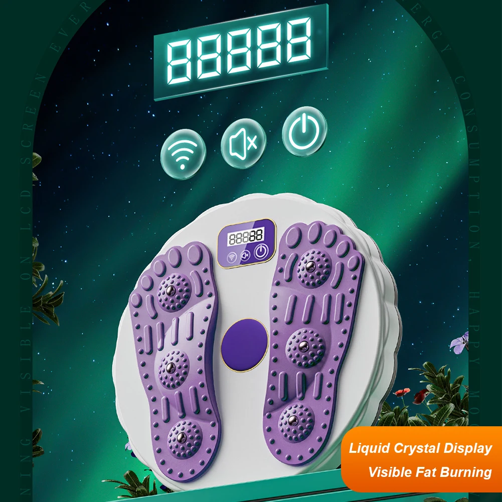 Core ABS Twister Board 4 Modes Feet Exerciser Balance Board for Women Men Home Fitness