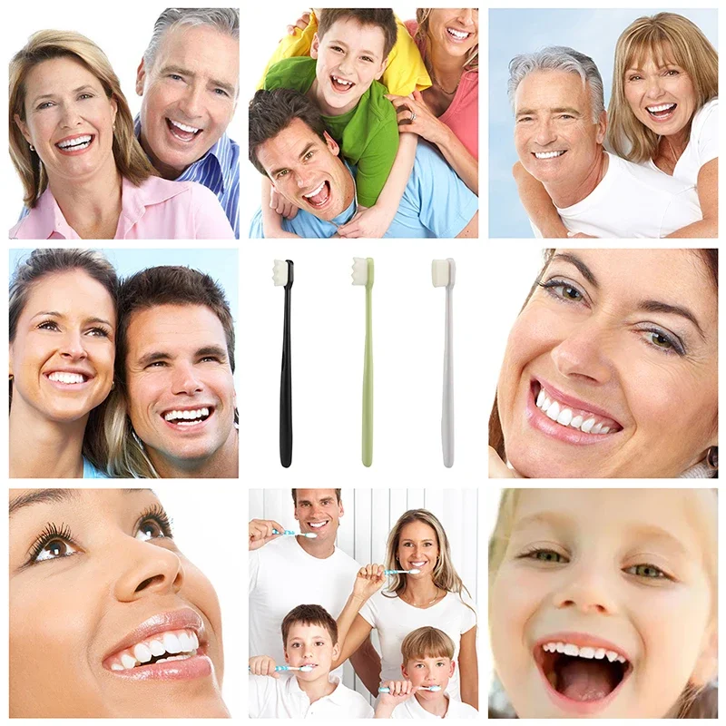 Baby Toothbrush Million Toothbrush Ultra-fine Soft Portable Travel Dental Oral Care