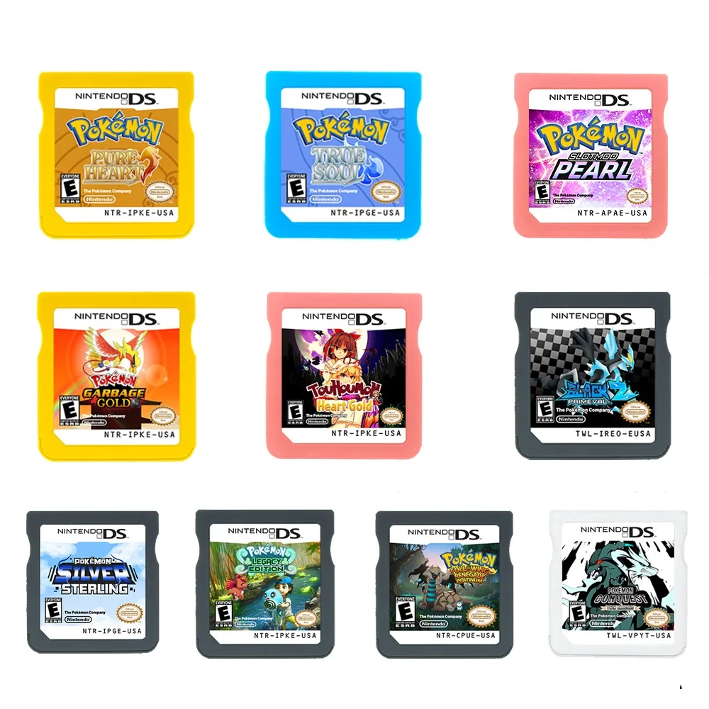 Pokemon Nintendo Switch All Pokemon Ds Games On One Cartridge