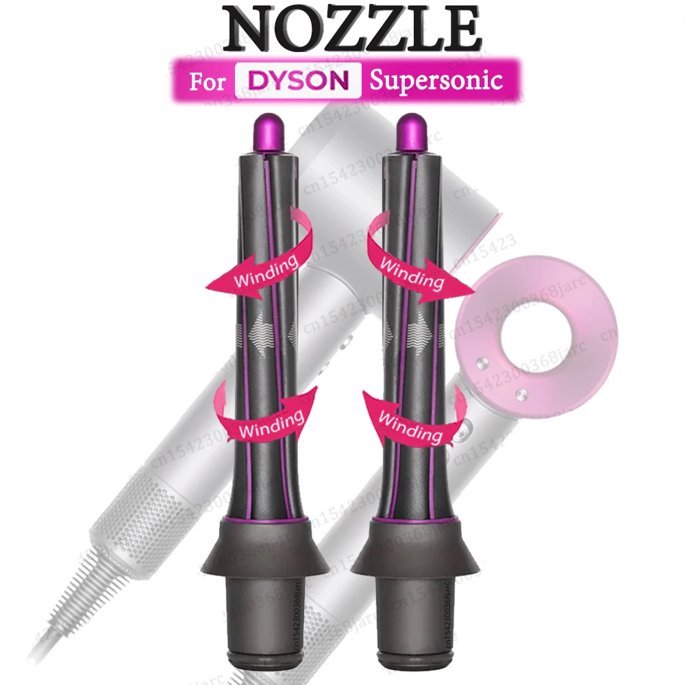 Haartrockner Curling Aufsatz 40mm Automatische Curling Düse Für Dyson Supersonic Haartrockner Zubehör Air Styler Zylinder Kamm