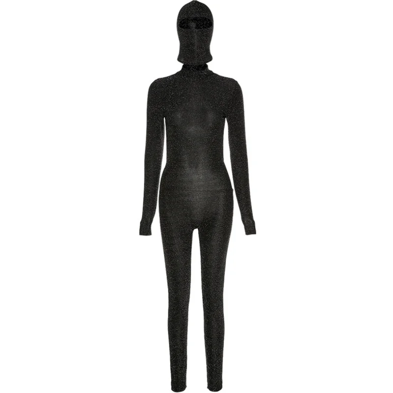 Женский комбинезон с длинным рукавом