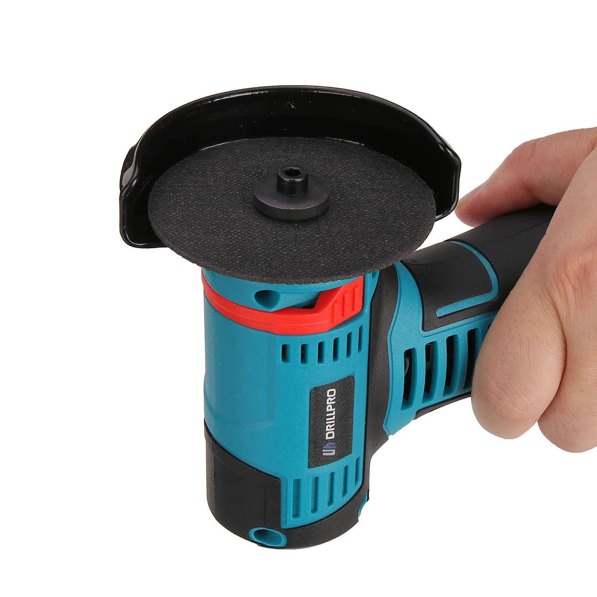 Drillpro 16.8V Brushless Angle Grinder 19500RPM Electric Polishing Grinding Machine Cordless Cutting 1500mAh Battery Power tools 5
