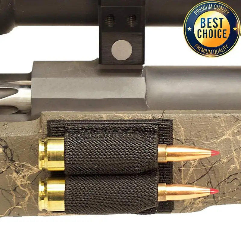 Nylon 2 Round Ammo Holder for Hunting Rifles
