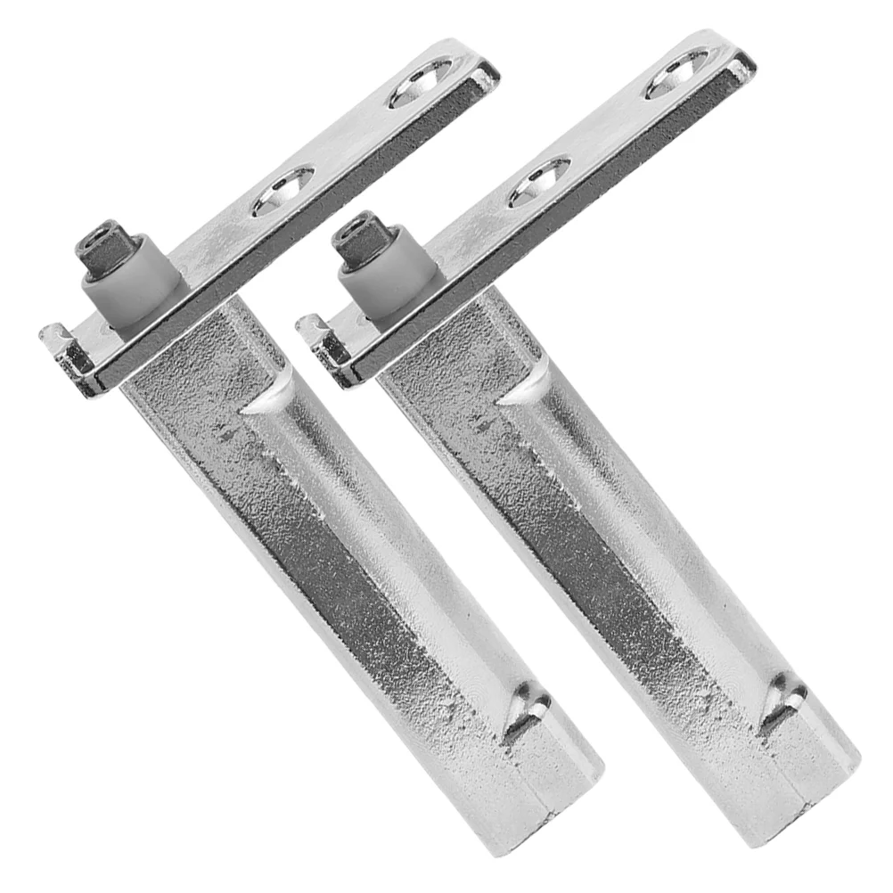 

2 Pcs Refrigerator Door Hinge Freezer Automatic Closer 2pcs (pull Back H1 (with Positioning)) Hinges Small for Room Zinc Alloy