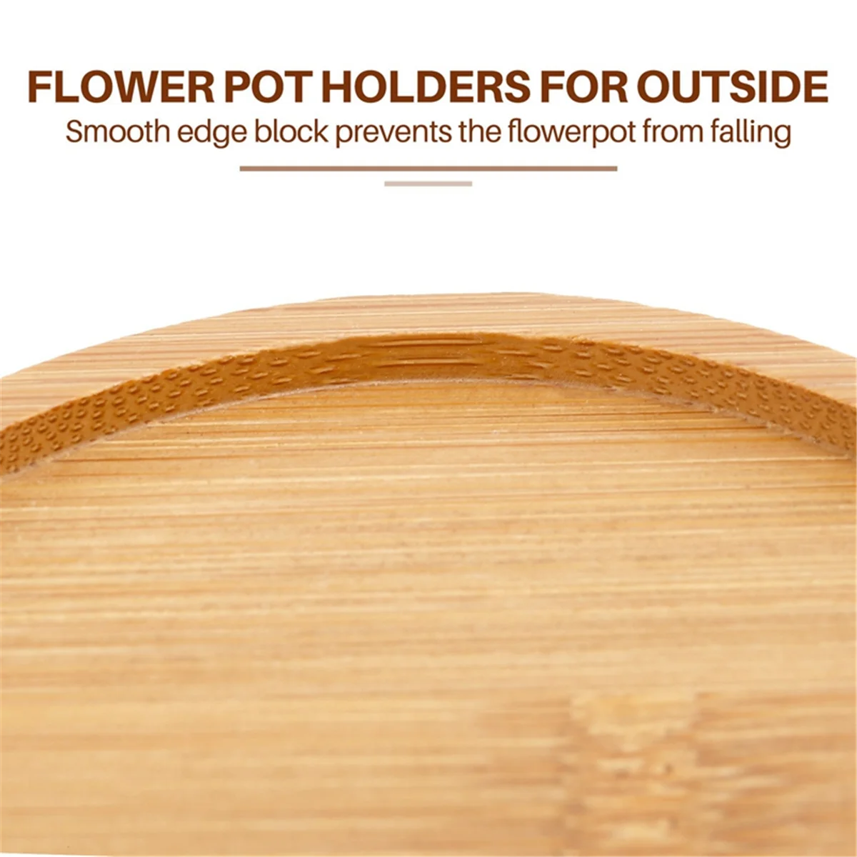 Wooden Plant Stand Flower Pot Base Holder Stool High Stool Balcony Succulent Round Flower Shelf for Indoor Outdoor plant stand,wooden flower shelf