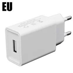 Universal USB Charger 5V 2A Power Adapter - Travel - Friendly Wall Charging Plug - EU Charger (5V1A)