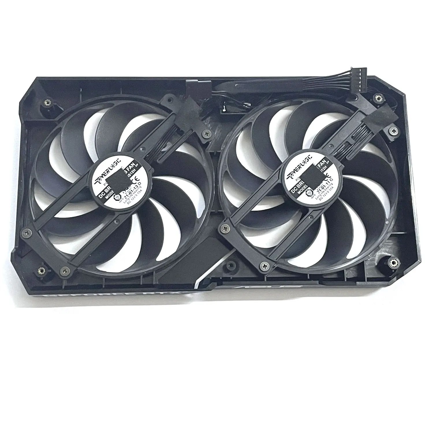 Ventilador Original Rtx 3060 Dual Gpu para Asus Dual Rtx 3050 3060 3060ti Mini Gtx 1650 Mini 1660s Mini rx 6400 6500xt Ventilador de Placa Gráfica - Imagem 4