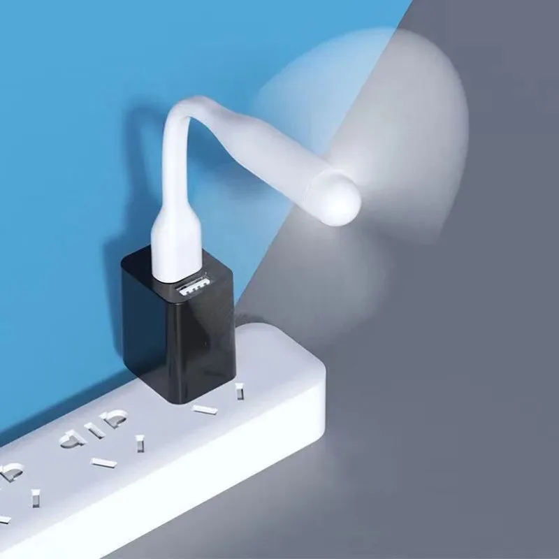 Creative USB Fan for Laptop 360&deg; Rotatable Flexible Portable Mini Cooling Fan for Power Bank Notebook Computer USB Gadgets cooling fan mini fan
