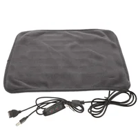 Pet Heating Pad Electric Blanket Cat Pads for Warmer Sleeping Mats Polyester Heated Dog Bed Warming Cushion 1