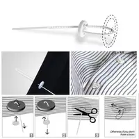1~10PCS Mini Wear-resisting Quick Needleless Button Repair Buckle Fixed Tool Needleless Button Apparel Sewing Accessories 2