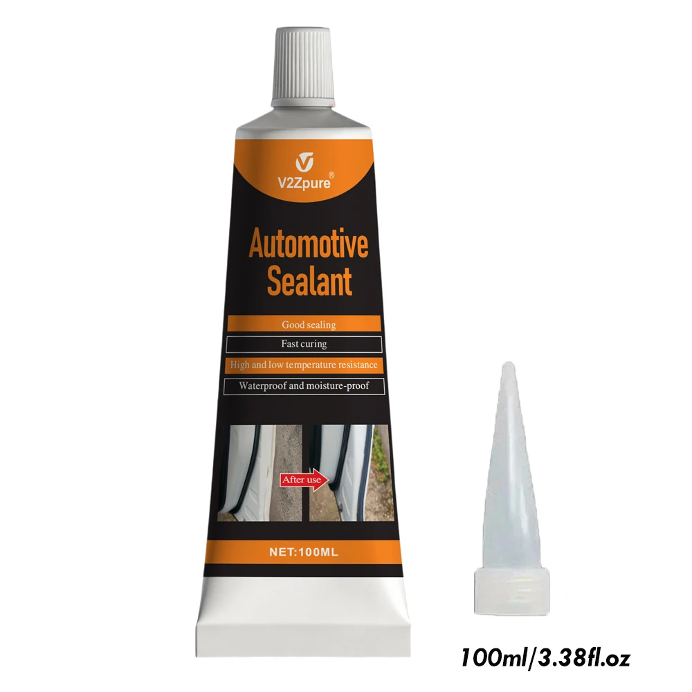 Premium Black Automotive Waterproof Silicone Sealant for Windshield and Window Repair