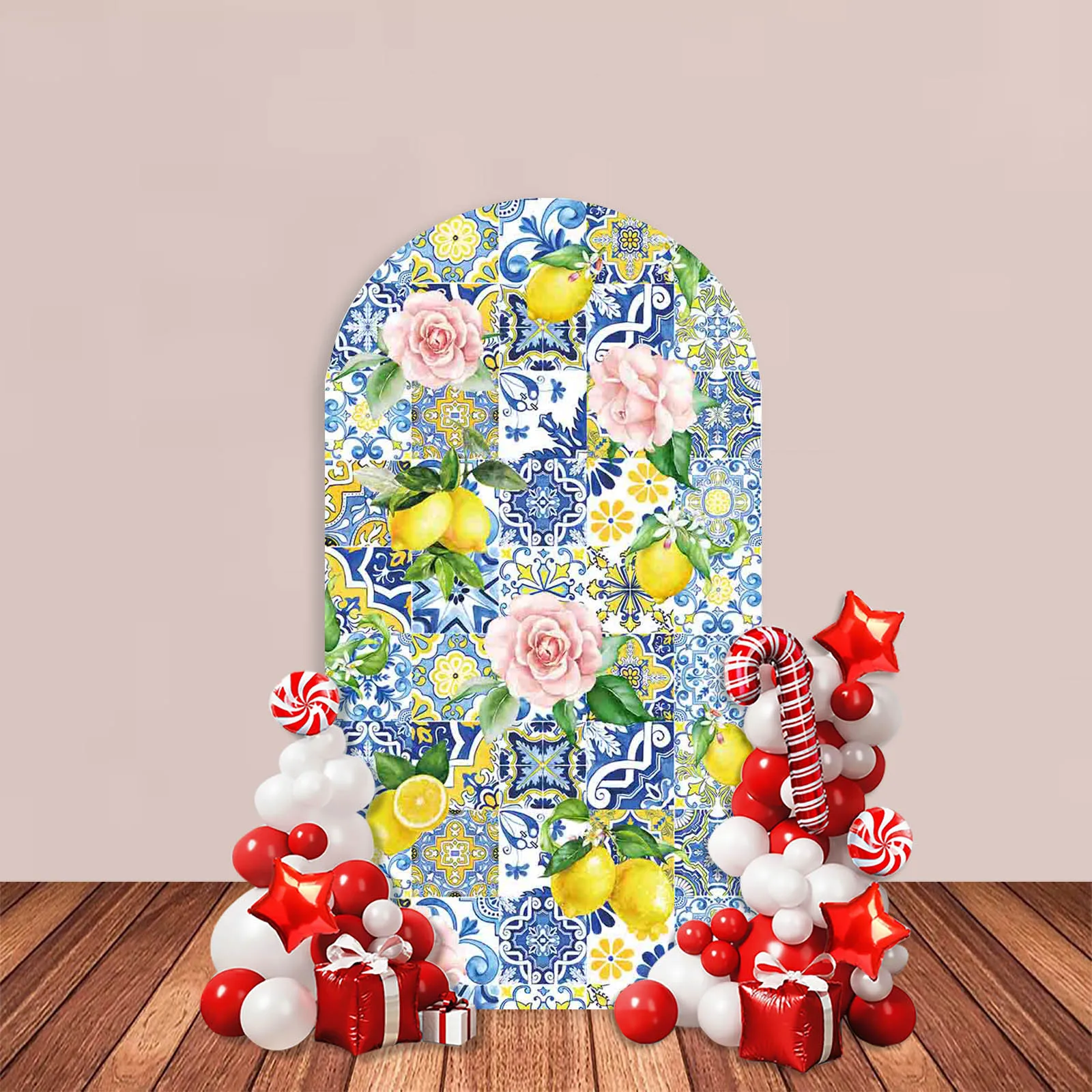 Bridal Shower Arch Backdrop Cover Tiles Birthday Baby Shower Party Decor Wedding Cake Portrait Photozone for birthday backdrop,party backdrop curtain,party decoration,party supplies