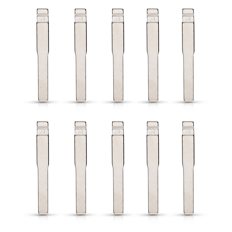 

20 шт. металлический необработанный откидной ключ KD дистанционного управления автомобильный ключ HU101 No.38 KD ключ для Ford Fusion Focus Mondeo Land Rover Jaguar