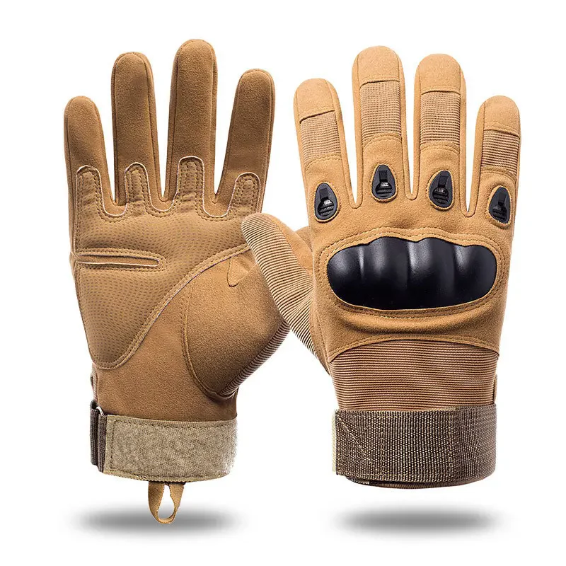 Full finger Khaki