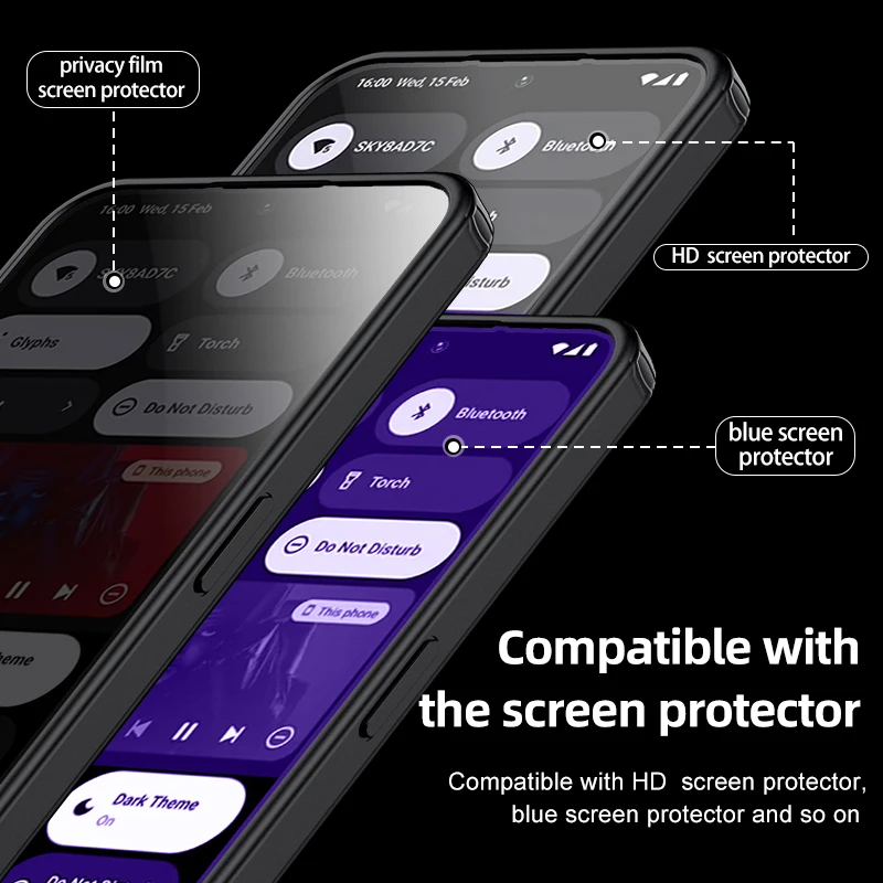 Shockproof Magnetic Wireless Charging Protective Case with Airbags