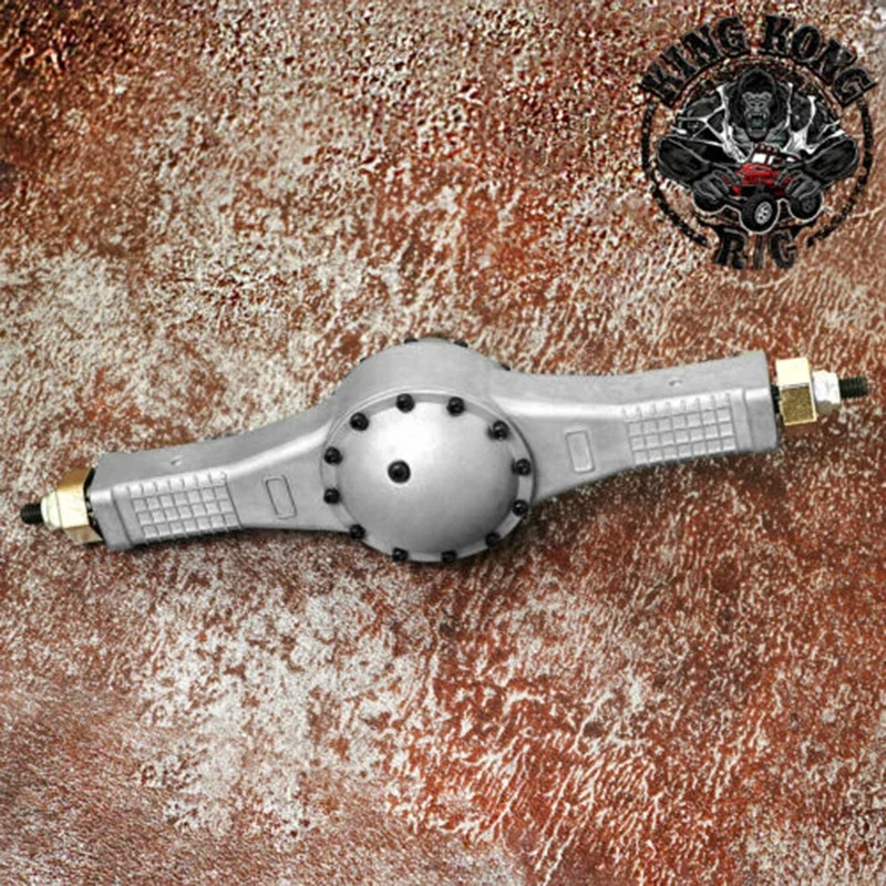 Kingkong RC 120mm Diff Metal Power Rear Axle for 1/12 RC ZIS-150/CA10/Tamiya Tractor Truck D-E018 5