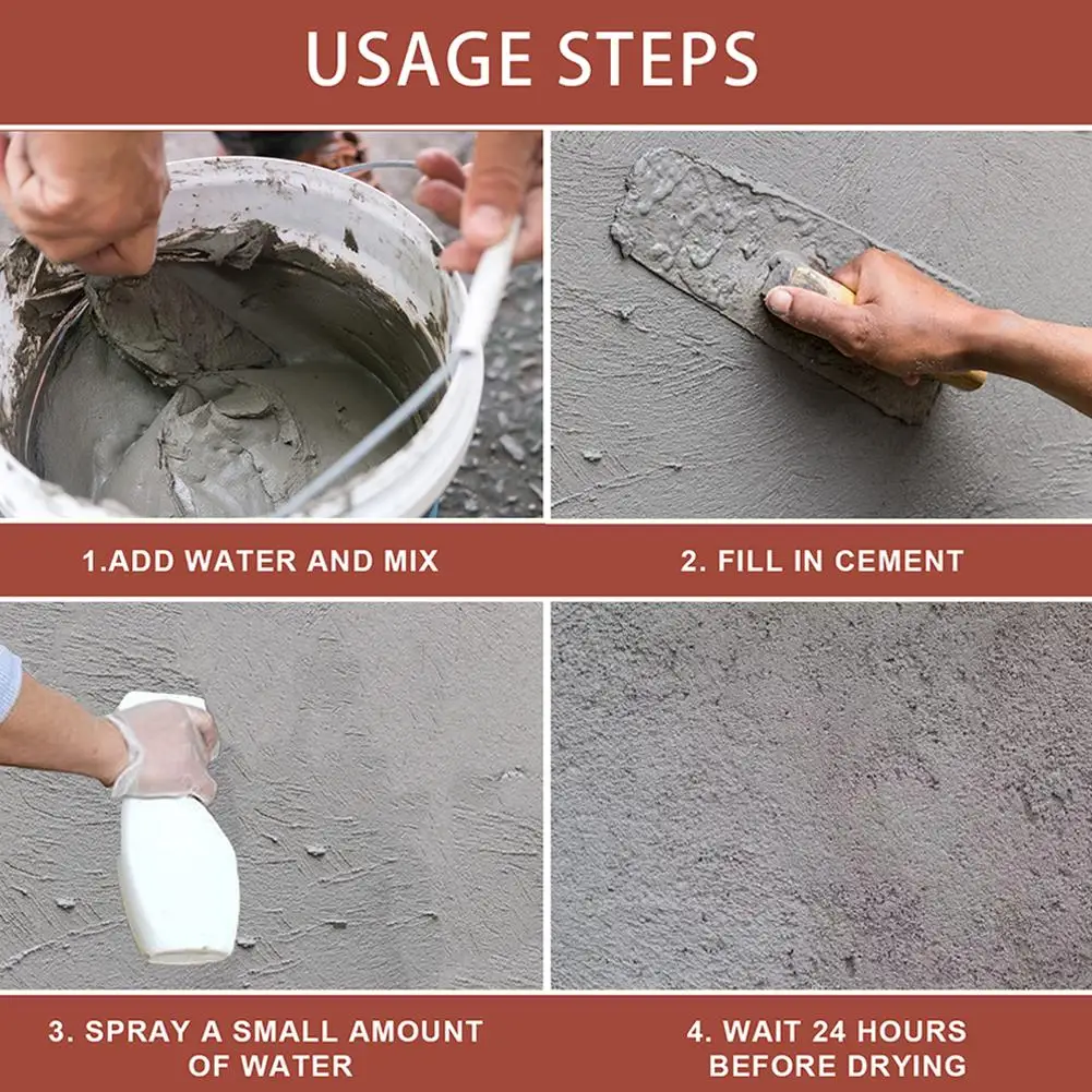 Three Colour Corner Crack Adhesive Floor Waterproofing Repair Quick Drying Cement Versatile House Repair Leak Sealing Superglue