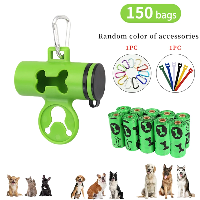 

Disposable Dog Poop Waste Bags Pet Garbage Bag Dispenser Fecal Collector Suit Degradable Hands-Free Outdoor Cleaning Supplies