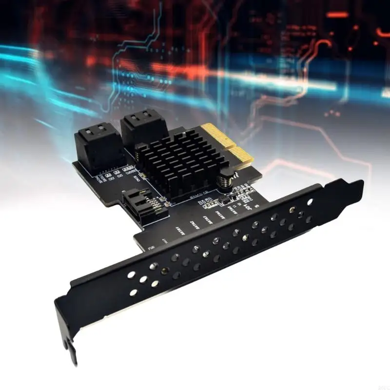 5 Port PCIE 4X Expansion Card Supporting AHCI Boot PCIExpress