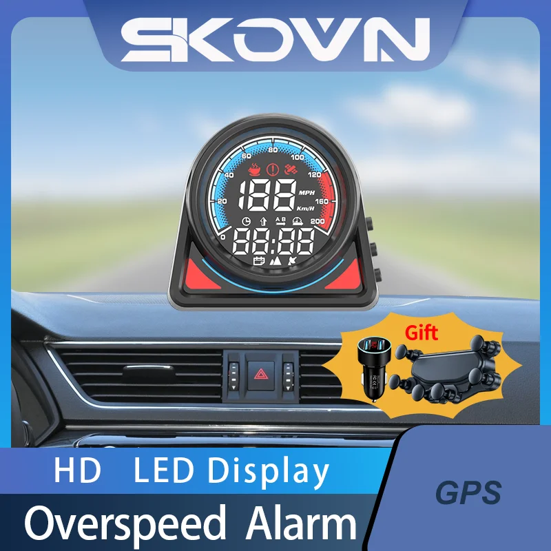 2023 Newest Car GPS Head Up Display Multi Function Dashboard Car HUD On