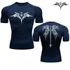Casual Anime Print Running Compression T-Shirt Men's Quick-Drying Fitness Sportswear Gym Sports Long Sleeve Breathable Top S-3XL 2