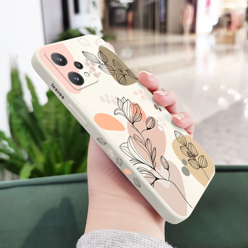 Abstract Plants Design Protective Phone Case