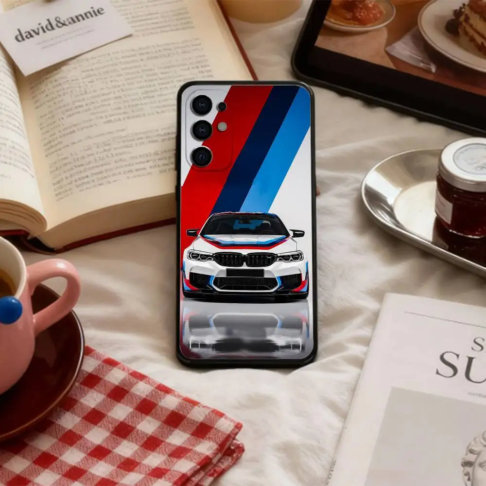 High-Performance Sports Car Themed Soft Black Phone Case