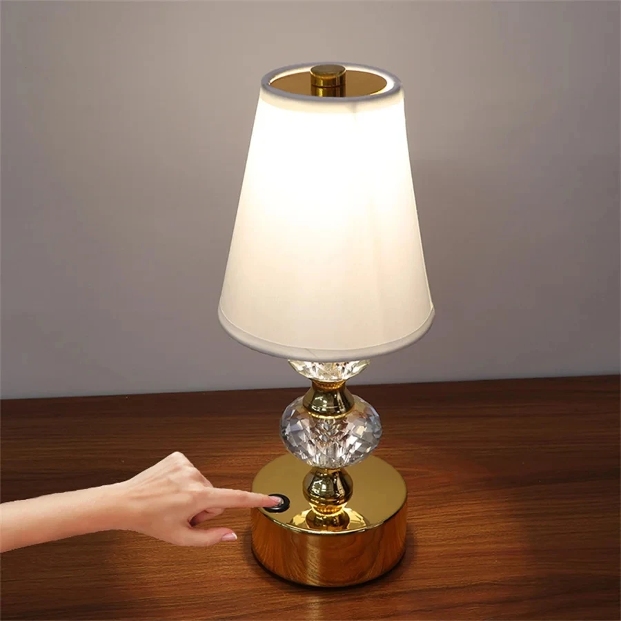 Touch Sensor Crystal LED Bar Restuarant Table Lamp 2