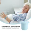 Urinal Chamber Pot Bucket Bedpan Bedside Emergency Urinelidpots Adults Toilet Spittoon Potty Bottle Women Pee Portable Commode 5