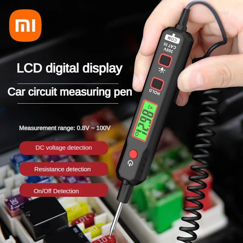 

Ручка электрическая Xiaomi HT86, испытательная цепь для ремонта неисправностей автомобиля, специальный цифровой дисплей